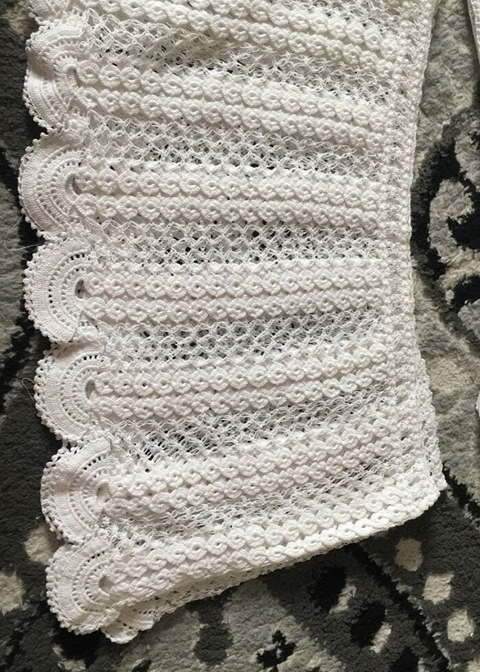 Dantel yastık kenarı - Görsel 2