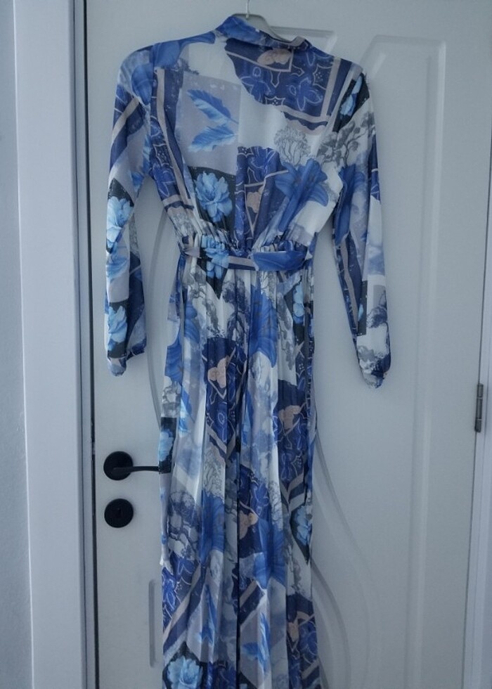 Mavi elbise - Görsel 4