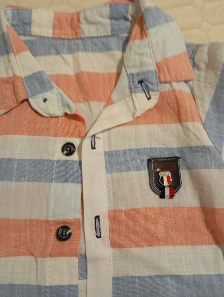 Bebek Erkek Kısa Kollu Pamuklu Takım - Görsel 3