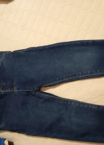 Erkek Çocuk Koyu Mavi Kot Pantolon - Görsel 2