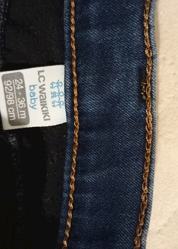 Erkek Çocuk Koyu Mavi Kot Pantolon - Görsel 3