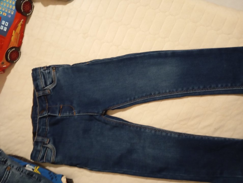 Erkek Çocuk Koyu Mavi Kot Pantolon - Görsel 2