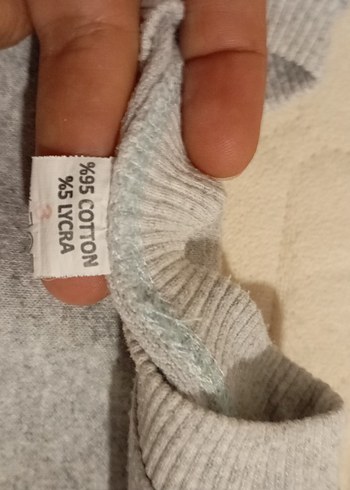 Gri ve Sarı Erkek Çocuk Eşofman Takımı - Görsel 4