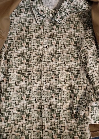 Erkek Çocuk Kahverengi Fermuarlı Ceket Gömlek ve Kot Pantolon - Görsel 4