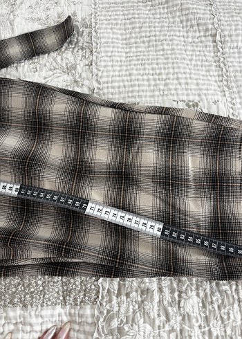 LC Waikiki Beli Kemerli Geniş Kesim Kadın Kumaş Pantolon