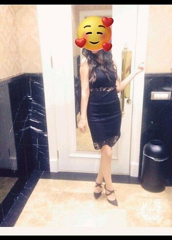 Diğer TRANSPARAN KOKTEYL ELBİSE 