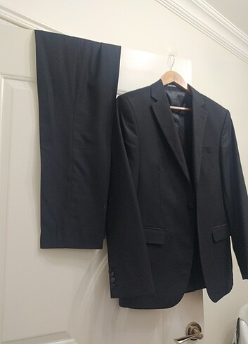 Hatemoglu siyah damatlık takım elbise 