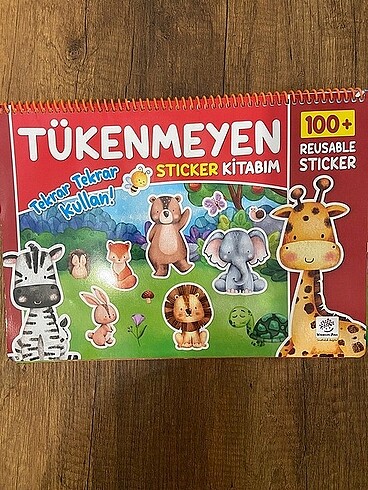 Tükenmeyen sticker kitabı