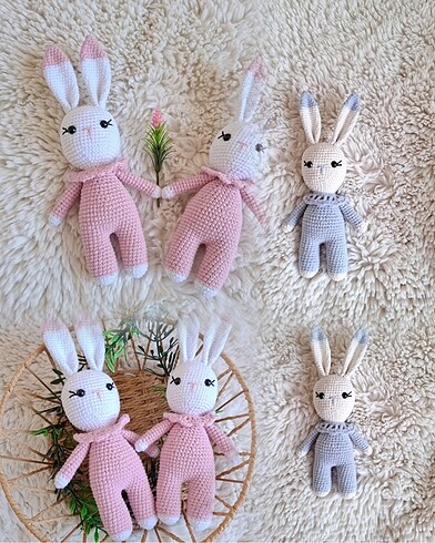 Amigurimi oyuncak organik oyuncak bebek oyuncakları - Görsel 7