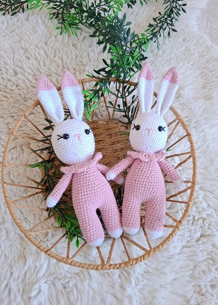 Amigurimi oyuncak organik oyuncak bebek oyuncakları - Görsel 4