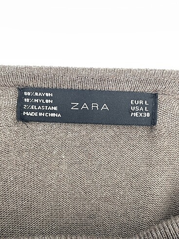 l Beden çeşitli Renk Zara Kazak / Triko %70 İndirimli.