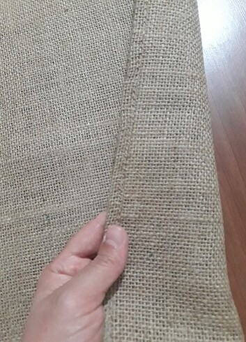 Beden Hasır jüt runner masa örtüsü