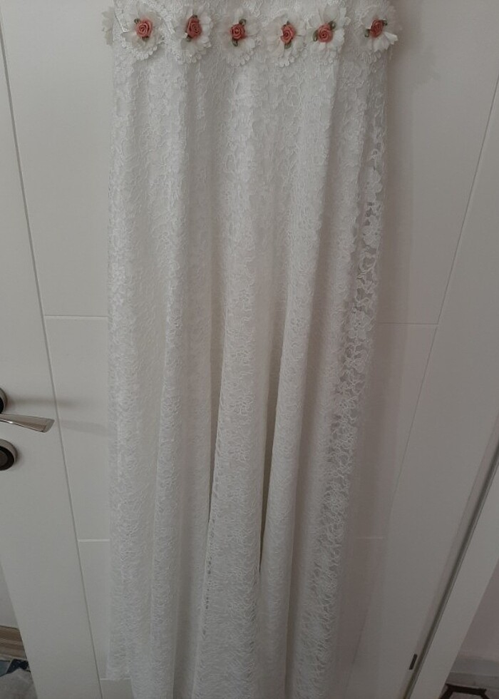 Beyaz elbise - Görsel 3