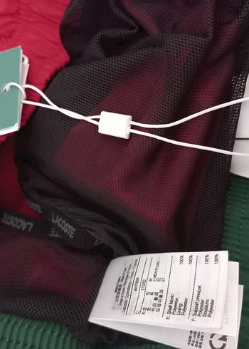 0 ve orijinal Kırmızı Erkek Yüzme Şortu - Görsel 4