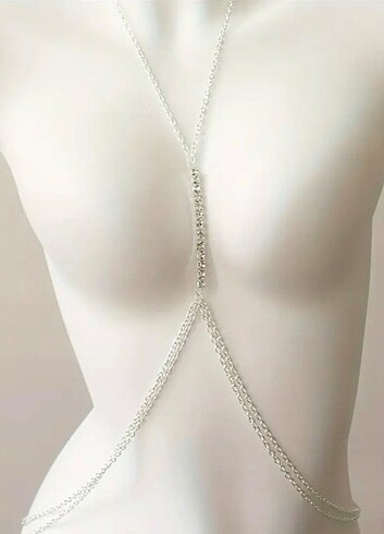 Dekolte vücüt kolyesi - Görsel 2