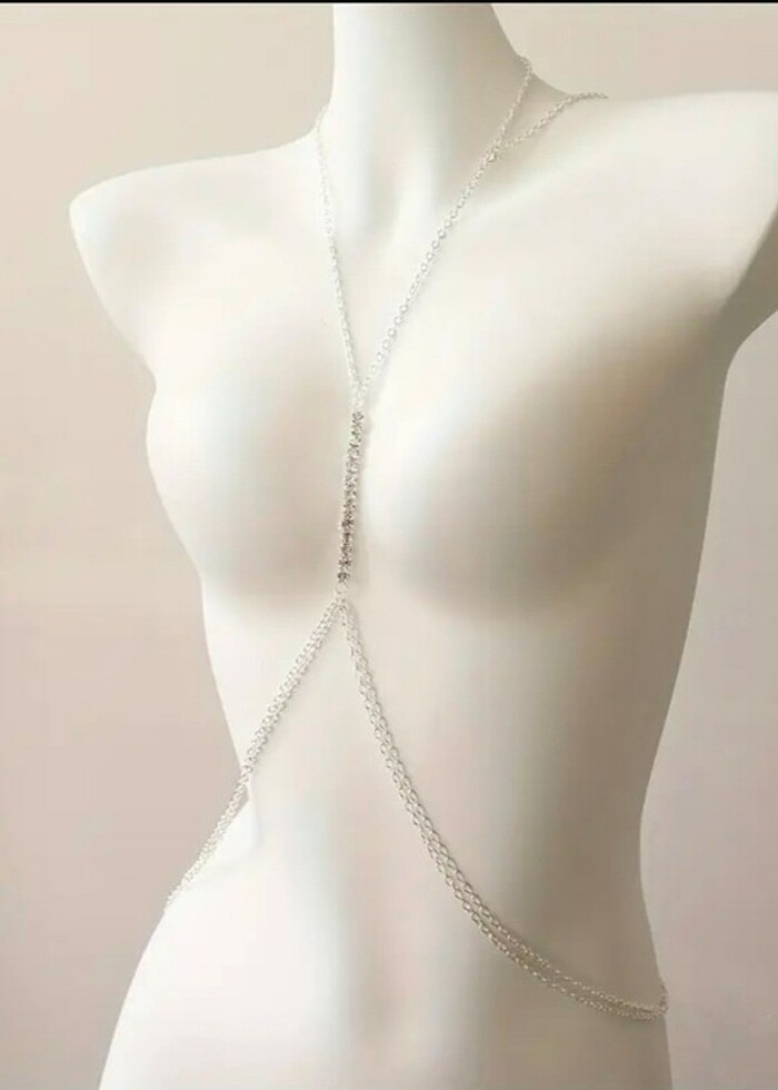 Dekolte vücüt kolyesi - Görsel 3