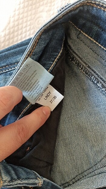 27 Beden lacivert Renk Kot pantolon