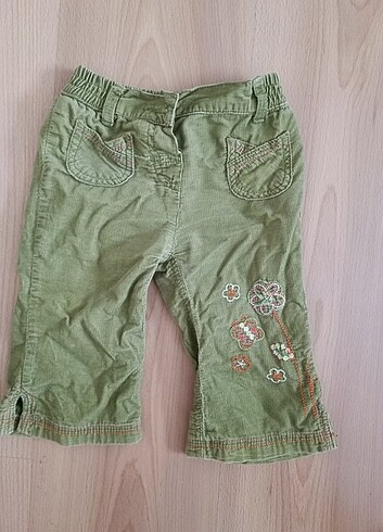 12-18 Ay Beden KADİFE BEBEK PANTOLON