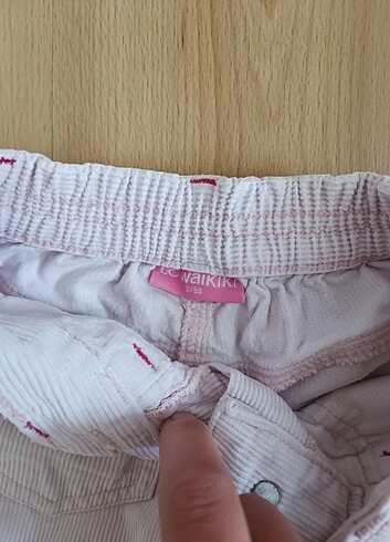24-36 Ay Beden LC WAİKİKİ 3 YAŞ KADİFE PANTOLON