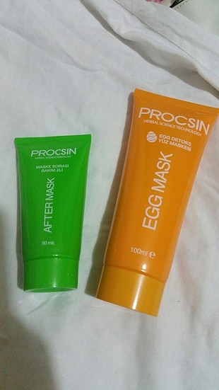 Procsın Egg mask ve After mask