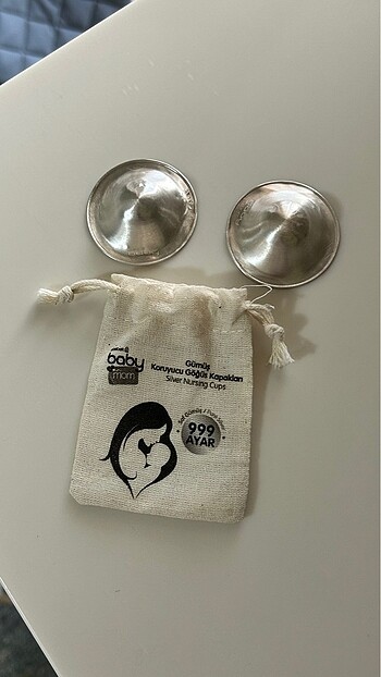 Baby mom gümüş koruyucu gümüş kapak
