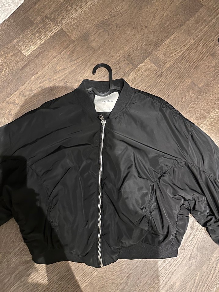 siyah bomber ceket - Görsel 2