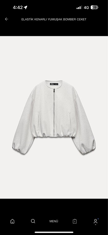 zara bomber ceket