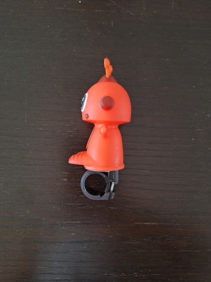 Robot Figürlü Decathlon çocuk bisiklet kornası - Görsel 2