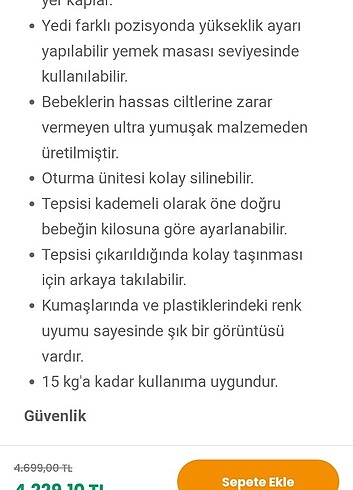 JOIE (Joie) Mimzy LX MAMA SANDALYESİ - Görsel 8