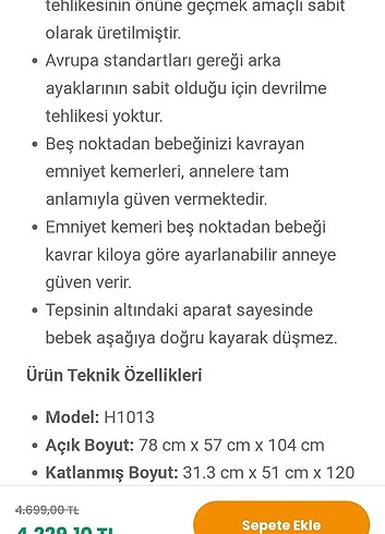 JOIE (Joie) Mimzy LX MAMA SANDALYESİ - Görsel 9