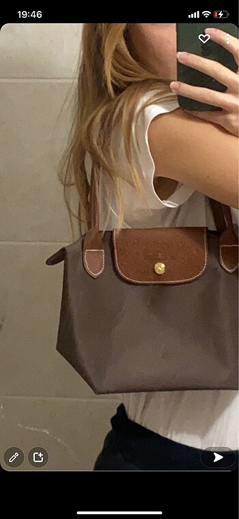 Longchamp Kahverengi KüçükBoy
