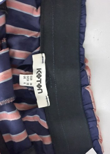 Çizgili Pilili Kadın Kumaş Pantolon - Görsel 4