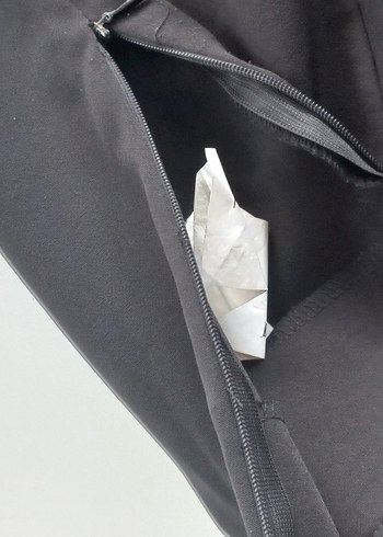 kadin siyah askili tulum pantalon ode dugme detayli - Görsel 6