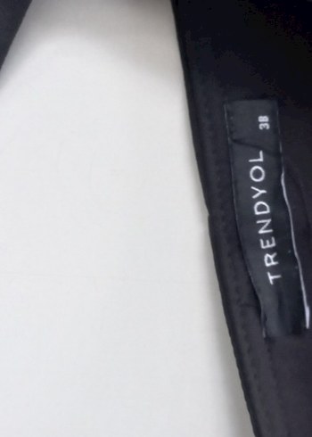 kadin siyah askili tulum pantalon ode dugme detayli - Görsel 5