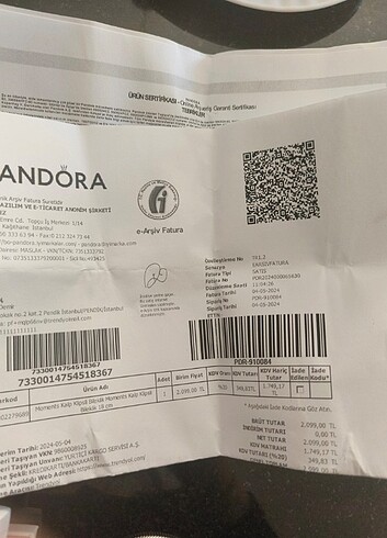 PANDORA BİLEKLİK 