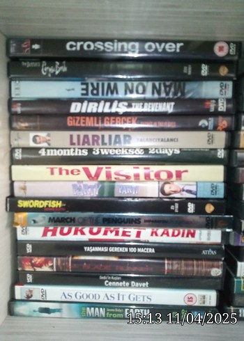 DVD Film Koleksiyonu Çeşitli Türler - Görsel 11