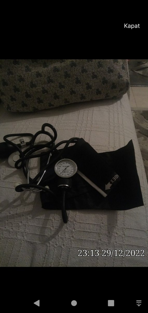 Beyaz Klasik Tansiyon Ölçer - Görsel 3