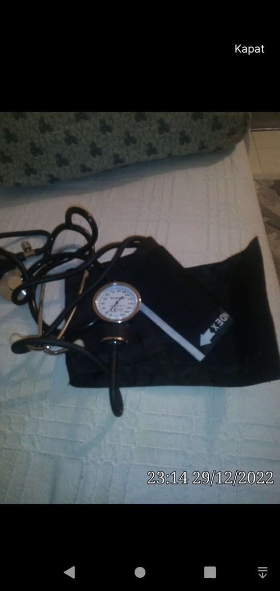 Beyaz Klasik Tansiyon Ölçer - Görsel 4