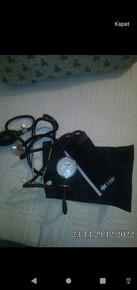 Beyaz Klasik Tansiyon Ölçer - Görsel 2