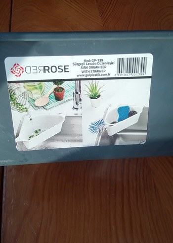 Gri Plastik Köşe Süzgeç - Görsel 2