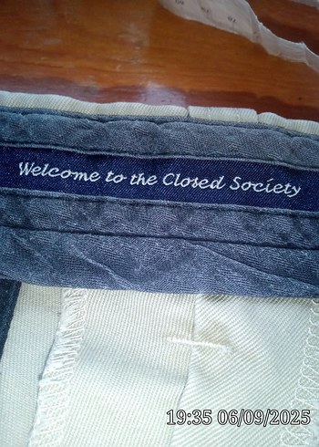 Gri Pamuklu Kemerli Erkek Pantolon - Görsel 2