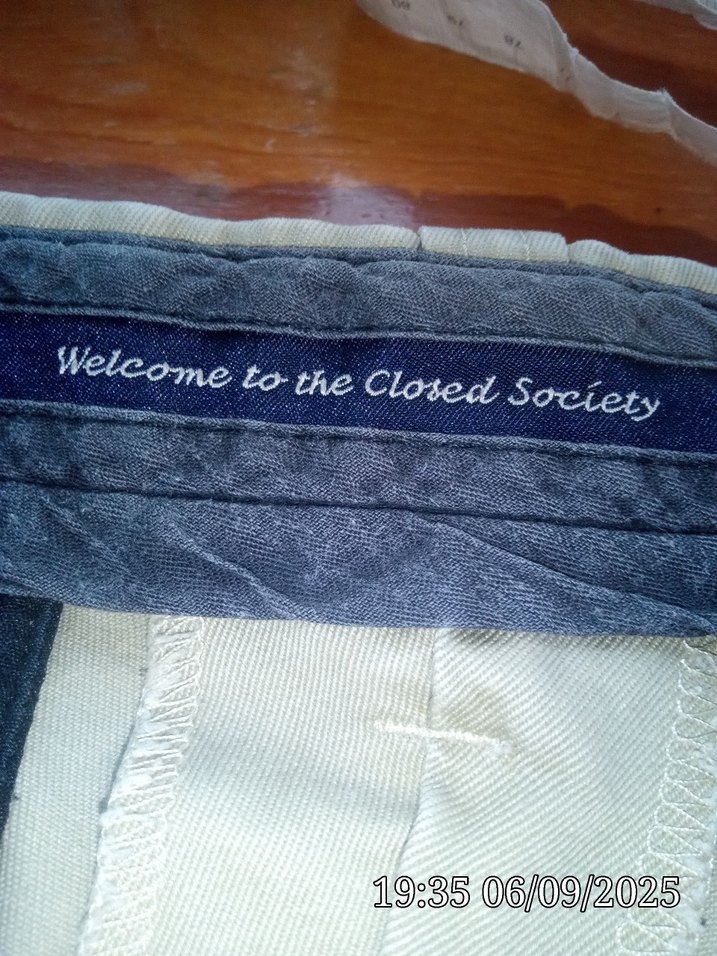 Gri Pamuklu Kemerli Erkek Pantolon - Görsel 2