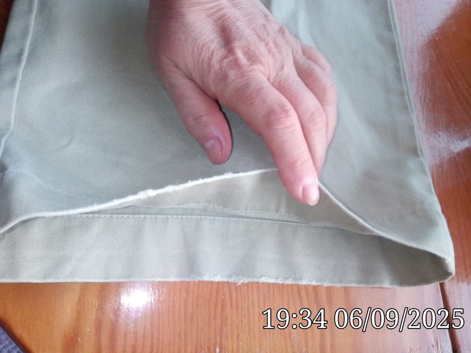 Gri Pamuklu Kemerli Erkek Pantolon - Görsel 5