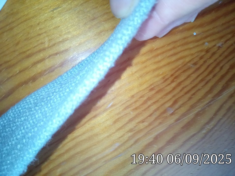 Gri Kot Kumaş Tokalı Kadın erkek Kemer - Görsel 4