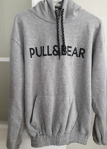 La Rue Pull&Bear Baskılı Sweatshirt