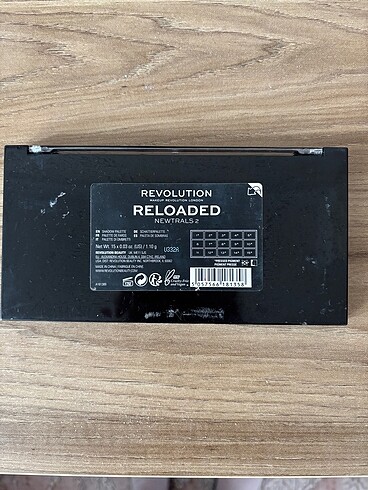 Beden Revolution Reloaded Far Paleti