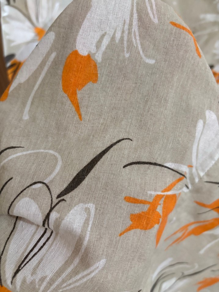 Bej Çiçekli Uzun Bohem Elbise - Görsel 5