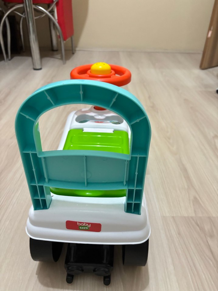 Renkli Çocuk Oyuncak Araba - Görsel 4