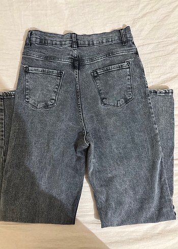 LİMABEL Alya İkon Gri Salaş Kot Pantolon - Görsel 8