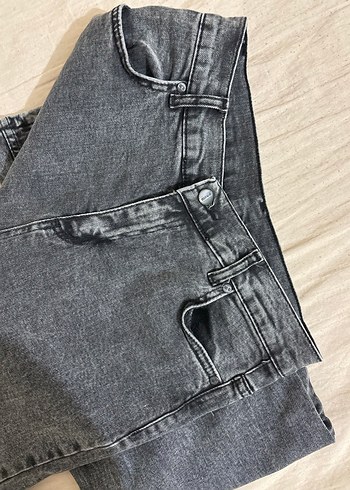 LİMABEL Alya İkon Gri Salaş Kot Pantolon - Görsel 6